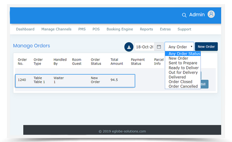 manage hotel reservation easily through eglobe PMS