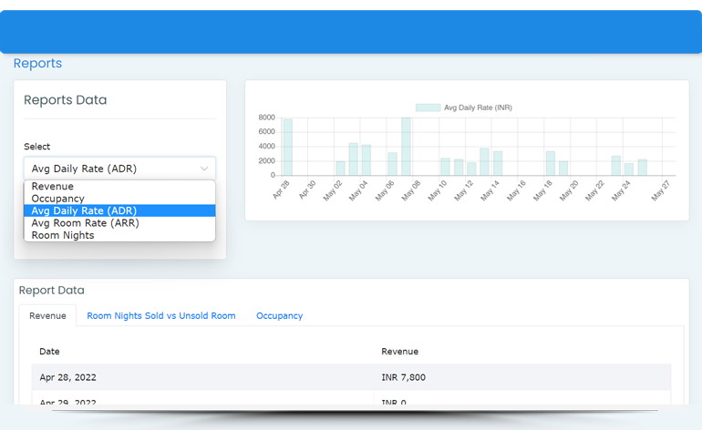 check and download the Reports