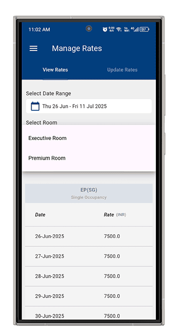 Hotel Channel Manager App India — Live Bookings and Inventory Dashboard